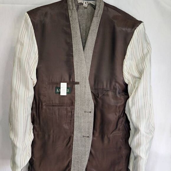 Lauren Ralph Lauren 100% Wool Sports Coat Jacket/Blazer size 44L - Picture 6 of 8